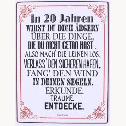 Skilt - in 20 jahren...