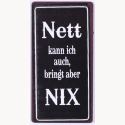 Magnet - Nett kann ich auch, bringt aber nix