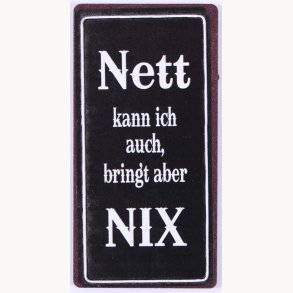 Magnet - Nett kann ich auch, bringt aber nix