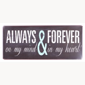 Sign - Always & forever