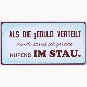 Magnet - Als die geduld verteilt...