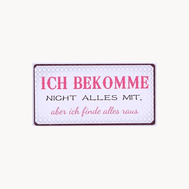 Magnet - Ich bekomme nicht alles mit...