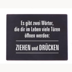 Skilt - Es gibt zewi w"rter...