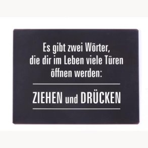 Sign - Es gibt zewi wörter...