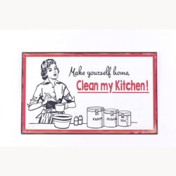 Skilt - Make yourself home...