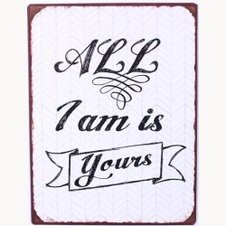 Skilt - All i am is yours