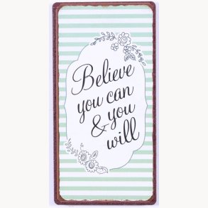 Magnet - Believe you can & you will