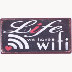 Magnet - Life we have wifi