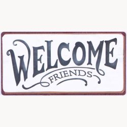 Magnet - Welcome friends