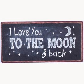 Magnet - I love you to the moon & back