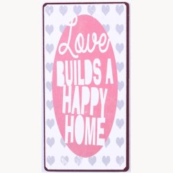 Magnet - Love builds a happy home