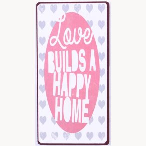 Magnet - Love builds a happy home