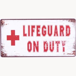 Magnet - Lifeguard on duty