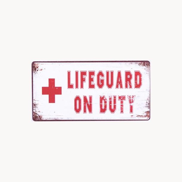 Magnet - Lifeguard on duty
