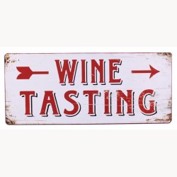 Skilt - Wine tasting