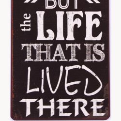 Skilt - It's not the home...