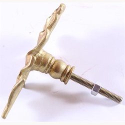 Knop, jern/metal - Blad