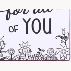 Skilt - All of me for all of you