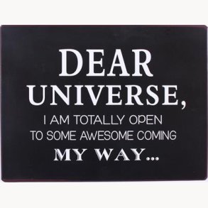 Sign - Dear universe