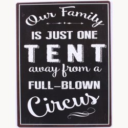 Skilt - Our family...*