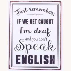 Skilt - Just remember: if we get ccaught...