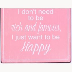 Skilt - I want to live my life without...