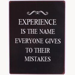 Skilt - Experience...