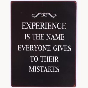 Sign - Experience...