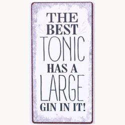 Magnet - The best tonic has a large gin in it !