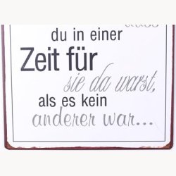 Skilt - Schon traurig, wenn menschen vergessen...