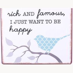 Skilt - I want to live my life without stress...