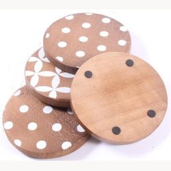 Wood coaster
