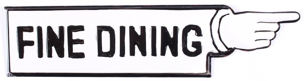 Metal sign, enamel sign, quote sign, sign with text, decoration sign ...