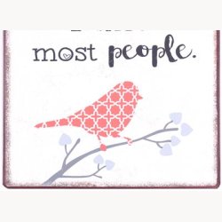 Skilt - I like my bed more than i like most people