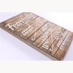 Tr Skilt - fearfully and wonderfully made