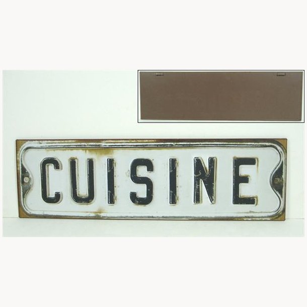 Sign - Cuisine