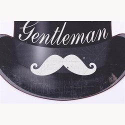 Skilt - Always be a gentleman