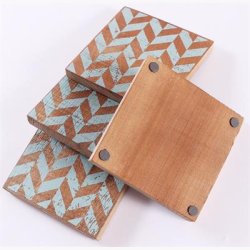Wood coaster