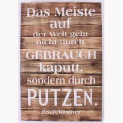 Tr Skilt - Das meiste auf der welt geht nicht durch...