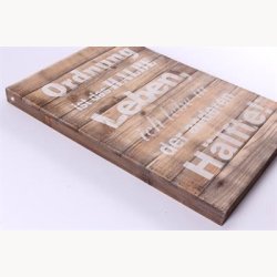 Tr Skilt - Ordnung ist das halbe leben