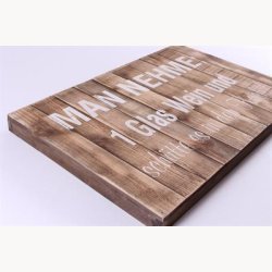 Tr Skilt - Man nehme: