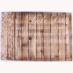 Tr Skilt - Liebe di&auml;t...