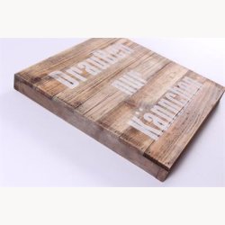 Tr Skilt - Drauben nur k&auml;nnchen