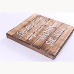 Tr Skilt - Die kluge frau folgt ihrem mann, wohin sie will !