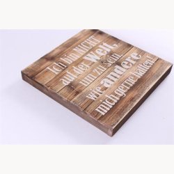 Tr Skilt - Ich bin nicht auf der welt...