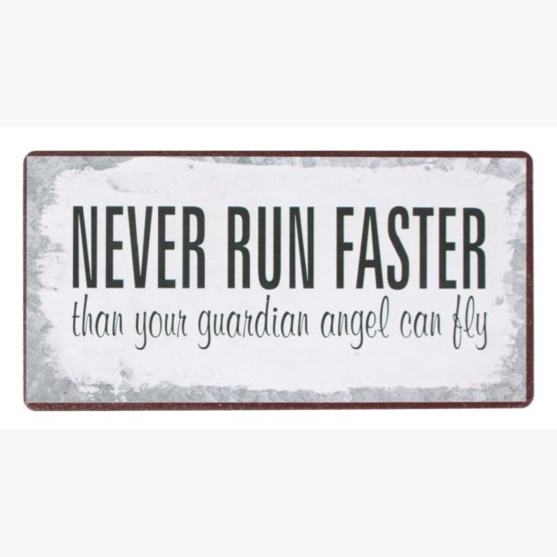 Magnet - Never run faster...