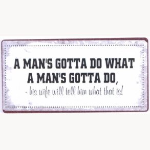 Magnet - A man's gotte do what a man's gotta do