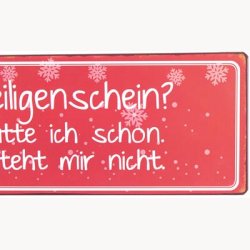 Skilt - Heiligenschein?