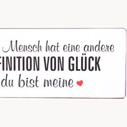 Skilt - Jeder mensch hat eine andere definition von glck