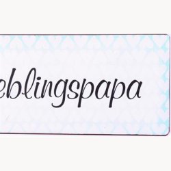 Skilt - Lieblingspapa